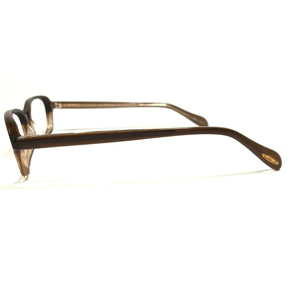 Oliver Peoples Eyeglasses Frames Wynter SNT Clear Brown Cat Eye 52-16-140